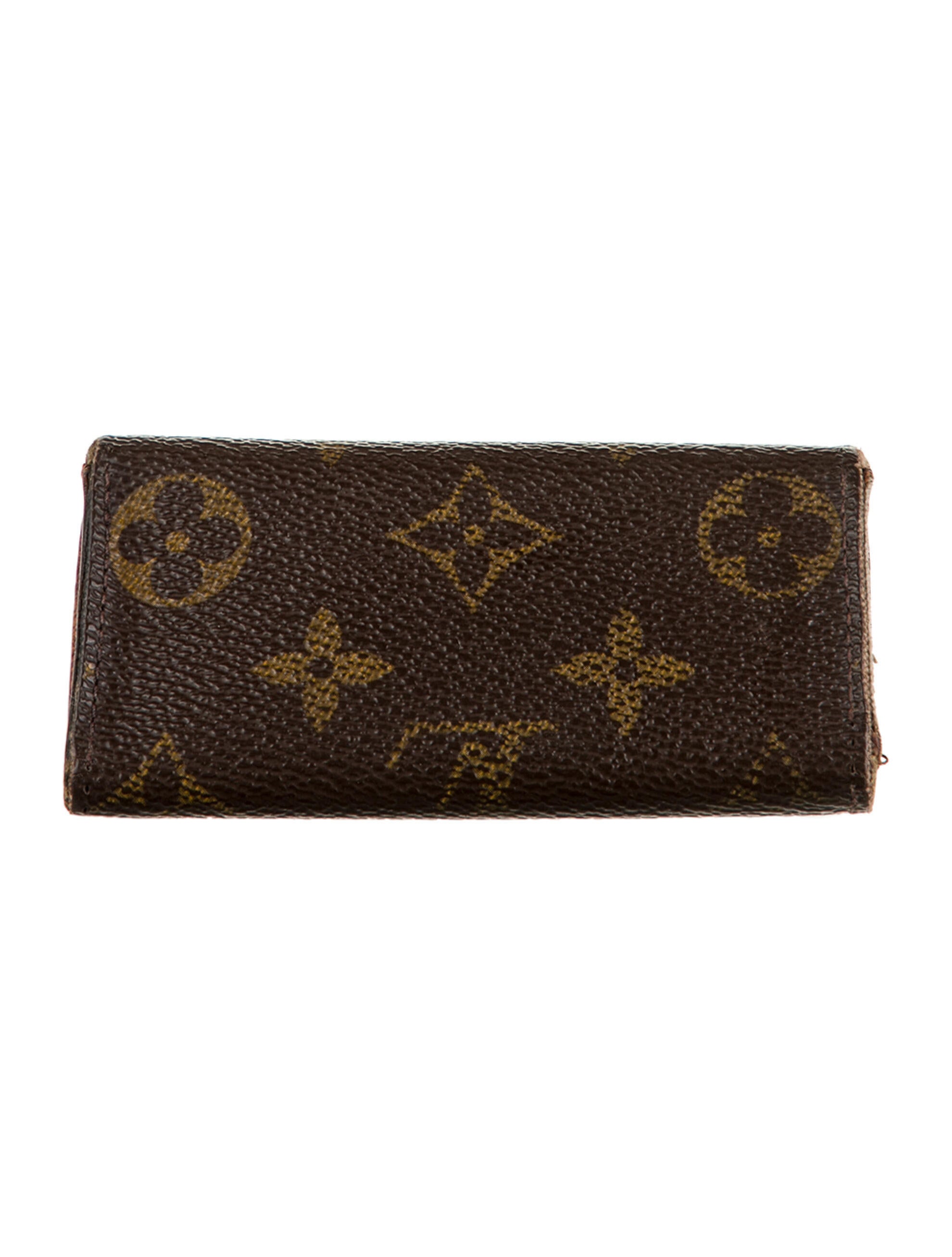 Louis Vuitton LV Monogram Coated Canvas Key Holder
